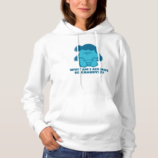 Peanuts | Lucy Wie zegt dat ik Crabby ben? Hoodie (Voorkant)