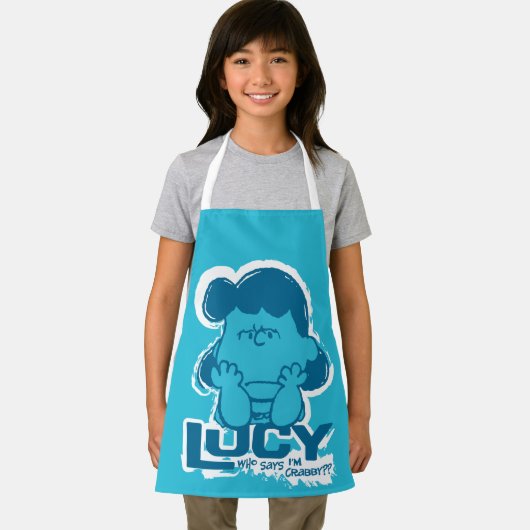 Peanuts | Lucy Wie zegt dat ik Crabby ben? Schort (Insitu)