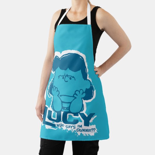 Peanuts | Lucy Wie zegt dat ik Crabby ben? Schort (Insitu)