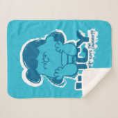 Peanuts | Lucy Wie zegt dat ik Crabby ben? Sherpa Deken (Voorkant (horizontaal))