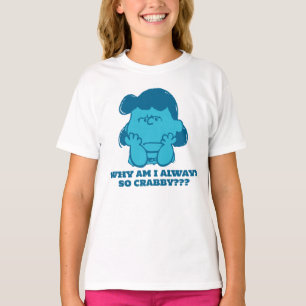 Peanuts   Lucy Wie zegt dat ik Crabby ben? T-shirt