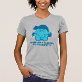 Peanuts | Lucy Wie zegt dat ik Crabby ben? T-shirt (Voorkant)
