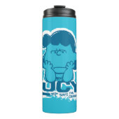 Peanuts | Lucy Wie zegt dat ik Crabby ben? Thermosbeker (Voorkant)