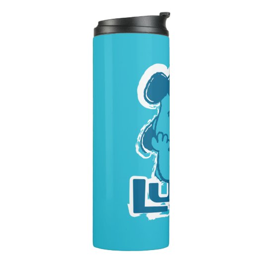 Peanuts | Lucy Wie zegt dat ik Crabby ben? Thermosbeker (Gedraaid links)