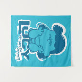 Peanuts | Lucy Wie zegt dat ik Crabby ben? Wandkleed (Voorkant (horizontaal))