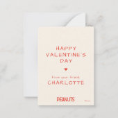 Peanuts | Lucy You're A Catch! Notitiekaartje (Achterkant)