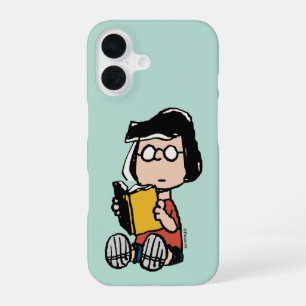 Peanuts Marcie Lezen iPhone 16 Hoesje