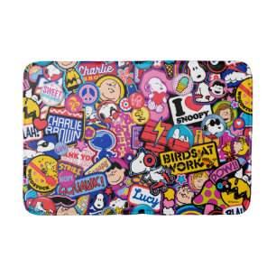 Peanuts   Mixtape-patchpatroon Badmat