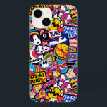 Peanuts | Mixtape-patchpatroon Case-Mate iPhone 14 Hoesje<br><div class="desc">Bekijk dit leuke ontwerp met The Peanuts Gang in leuke patches.</div>
