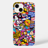 Peanuts | Mixtape-patchpatroon Case-Mate iPhone Case (Achterkant)