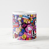 Peanuts | Mixtape-patchpatroon Grote Koffiekop (Voorkant)