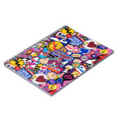 Peanuts | Mixtape-patchpatroon Notitieboek (Linkerzijde)