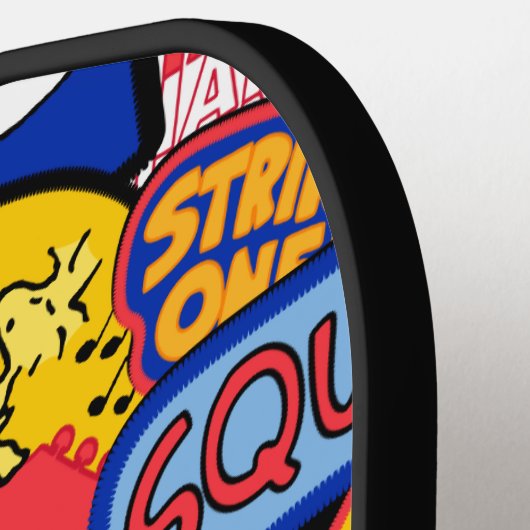 Peanuts | Mixtape-patchpatroon Pickleball Paddle (Links Detail)