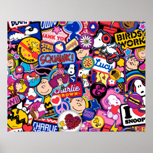 Peanuts   Mixtape-patchpatroon Poster