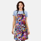 Peanuts | Mixtape-patchpatroon Schort (Gedragen)