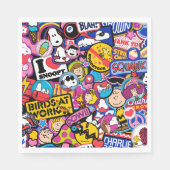 Peanuts | Mixtape-patchpatroon Servet (Voorkant)