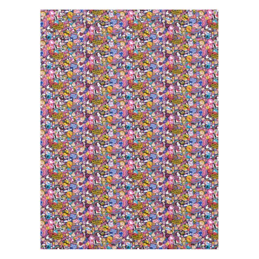 Peanuts | Mixtape-patchpatroon Tafelkleed (Voorkant)