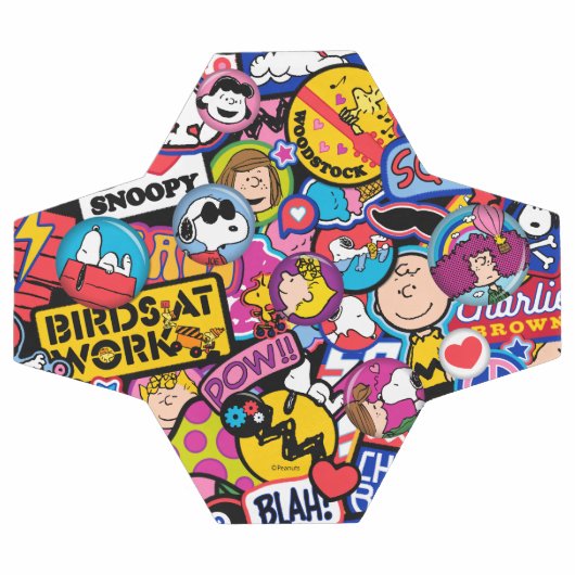 Peanuts | Mixtape-patchpatroon Voetbal (Enkel)