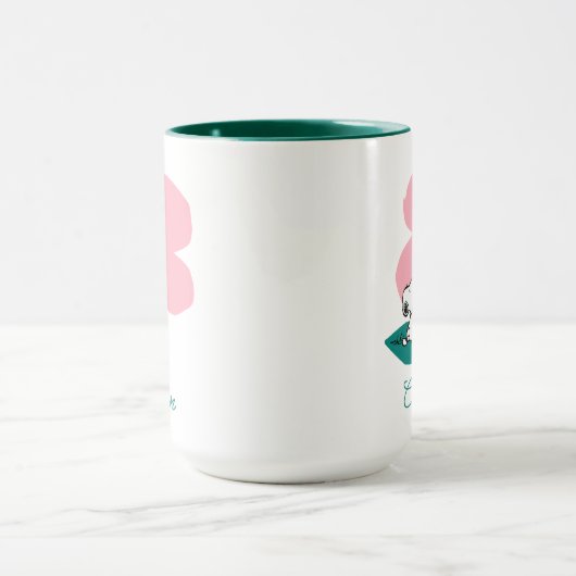 Peanuts | Natuur illustreren | Jouw namen toevoege Mok (Midden)