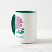 Peanuts | Natuur illustreren | Jouw namen toevoege Mok (Voorkant links)