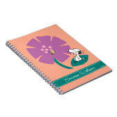 Peanuts | Natuur illustreren | Jouw namen toevoege Notitieboek (Rechterzijde)