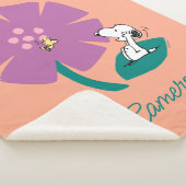 Peanuts | Natuur illustreren | Jouw namen toevoege Sherpa Deken (3/4)