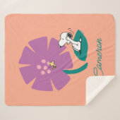 Peanuts | Natuur illustreren | Jouw namen toevoege Sherpa Deken (Voorkant (horizontaal))