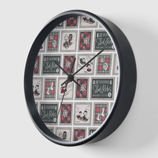 Peanuts | Ouderwets slee ritten patroon (Hoek)