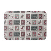 Peanuts | Ouderwets slee ritten patroon Badmat (Voorkant)