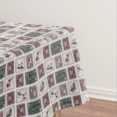 Peanuts | Ouderwets slee ritten patroon Tafelkleed (Voorbeeld)