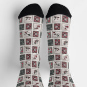 Peanuts | Ouderwetse slee-ritten patroon Sokken (Top)