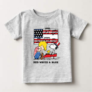 Peanuts Patriottische Schroeder, Woodstock & Sno