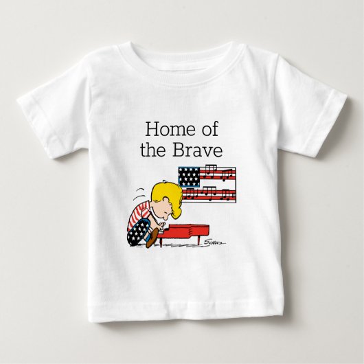 Peanuts | Patriottische Schroeder & zijn piano (Voorkant)