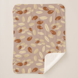 Peanuts Pattern Sherpa Deken