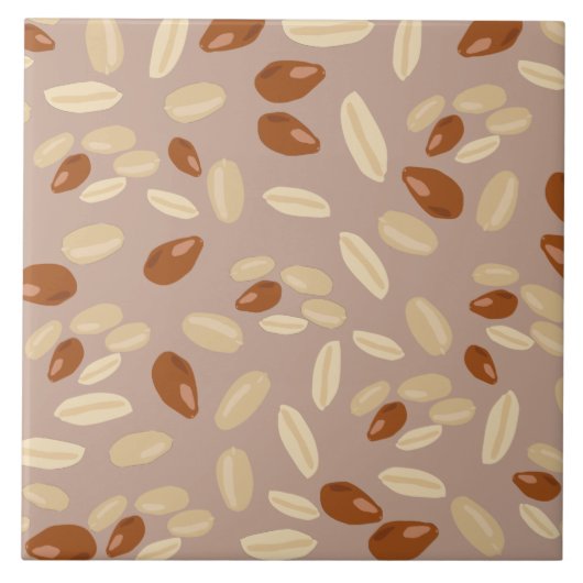 Peanuts Pattern Tegeltje (Voorkant)