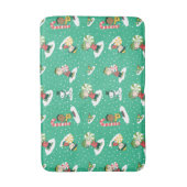 Peanuts Pepermint Dreams Sneeuwvlok Patroon Badmat (Voorkant Verticaal)