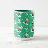 Peanuts Pepermint Dreams Sneeuwvlok Patroon Mok (Midden)