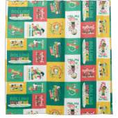 Peanuts Pepermint Dreams | vakantiepatroon Douchegordijn (Voorkant)