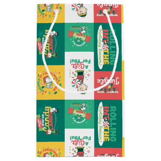 Peanuts Pepermint Dreams | vakantiepatroon Klein Cadeauzakje (Achterkant)