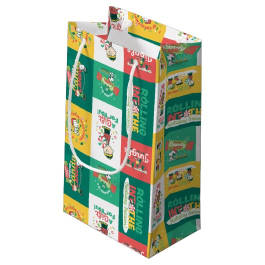 Peanuts Pepermint Dreams | vakantiepatroon Klein Cadeauzakje (Achterkant Gekanteld)