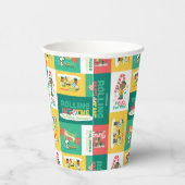 Peanuts Pepermint Dreams | vakantiepatroon Papieren Bekers (Rechts)