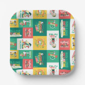 Peanuts Pepermint Dreams | vakantiepatroon Papieren Bordje (Voorkant)