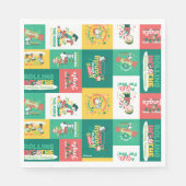 Peanuts Pepermint Dreams | vakantiepatroon Servet (Voorkant)