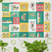 Peanuts Pepermint Dreams | vakantiepatroon Theedoek (Gevouwen)