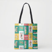Peanuts Pepermint Dreams | vakantiepatroon Tote Bag (Voorkant)