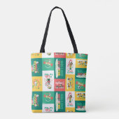 Peanuts Pepermint Dreams | vakantiepatroon Tote Bag (Achterkant)