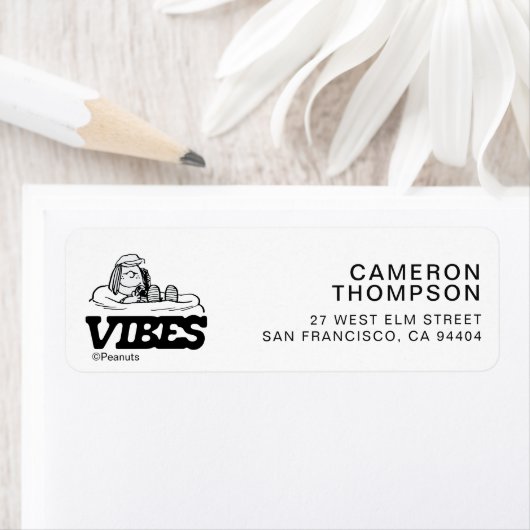 Peanuts | pepermunt Patty Vibes Etiket (Insitu)