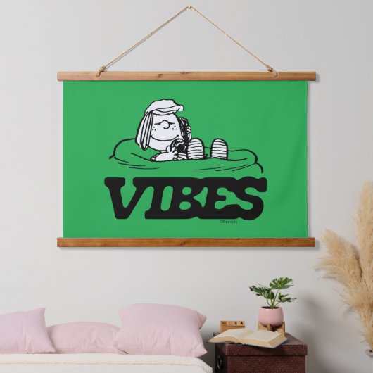 Peanuts | pepermunt Patty Vibes Hangend Wandkleed (Slaapkamer)