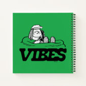 Peanuts | pepermunt Patty Vibes Notitieboek (Achterkant)