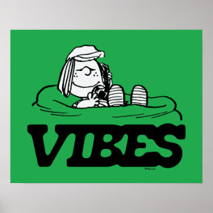 Peanuts   pepermunt Patty Vibes Poster
